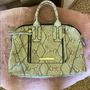 Gianni bini snake skin purse